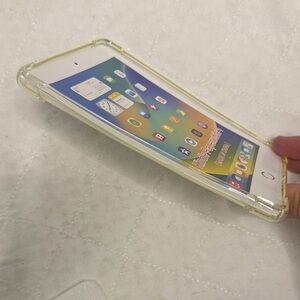 Clear Yellow Phone Case